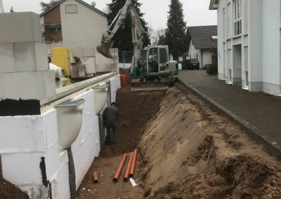 Verfüll- und Erdarbeiten